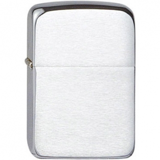 Zippo replica 1941 chrome brush finish inclusief graveren